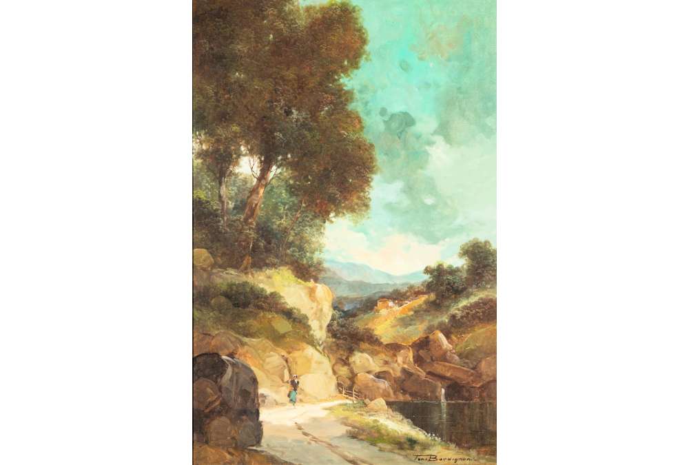 Peinture de style ancien de Toni Bordignon