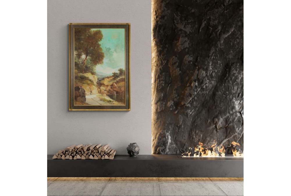 Peinture de style ancien de Toni Bordignon