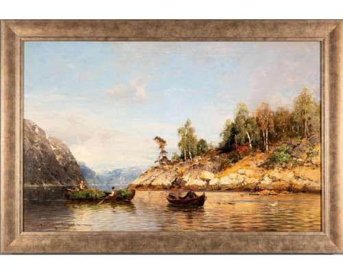 Noors fjordenschilderij 2