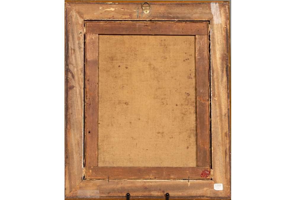 Peinture huile sur toile du 18e siècle de Jan Baptist Lambrechts