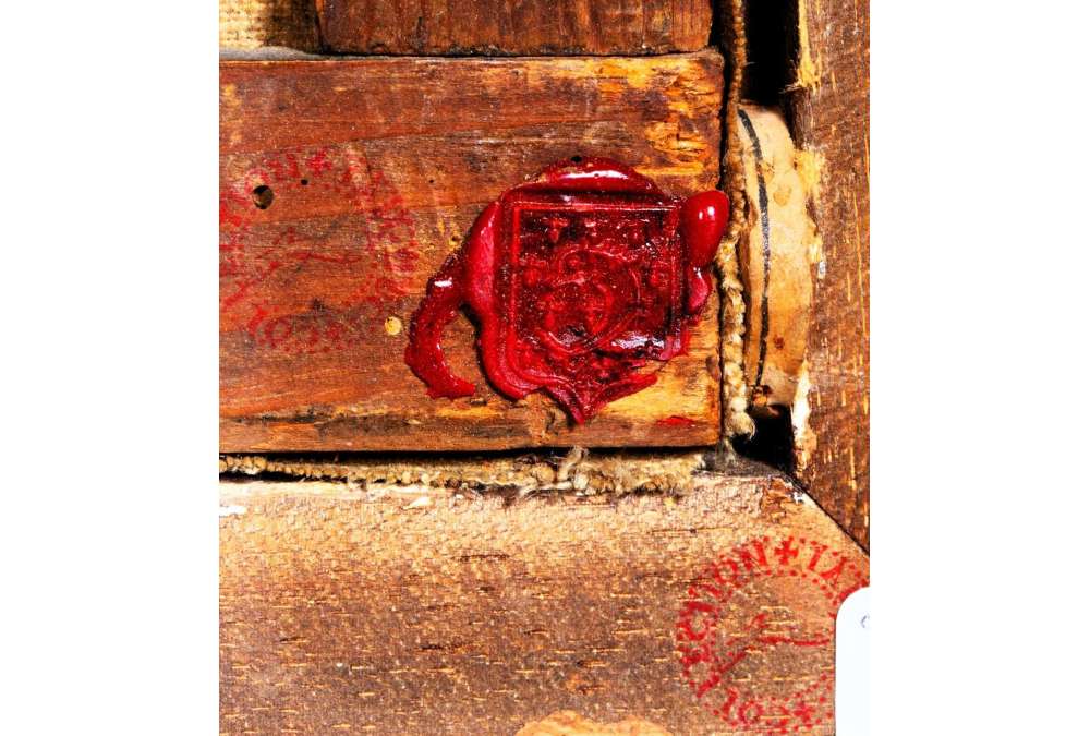 Peinture huile sur toile du 18e siècle de Jan Baptist Lambrechts