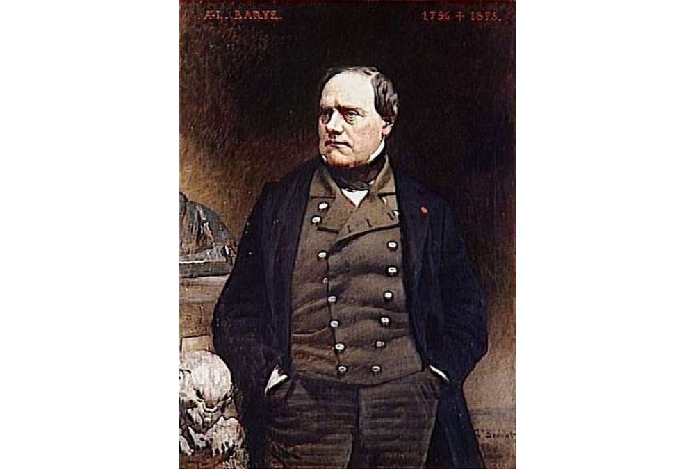 Antoine-Louis Barye Brons - Tijger en Antilope - Hector Brame Gieting