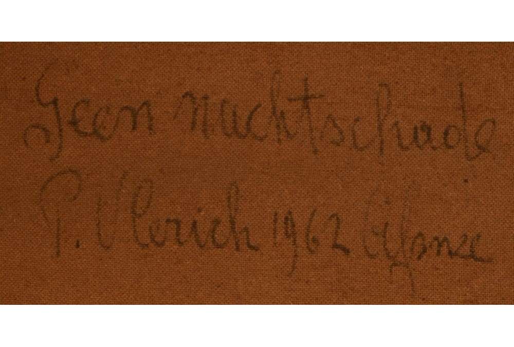 Pierre Vlerick No Nightshade 1962 | Belgian Lyrical Abstraction