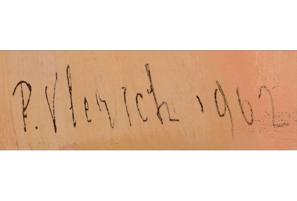 Pierre Vlerick No Nightshade 1962 | Belgian Lyrical Abstraction