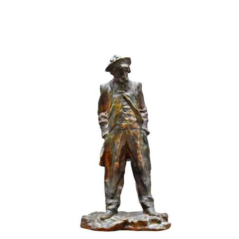 Édouard Fortiny (Born in 1862)+ Bronze, Vagabond