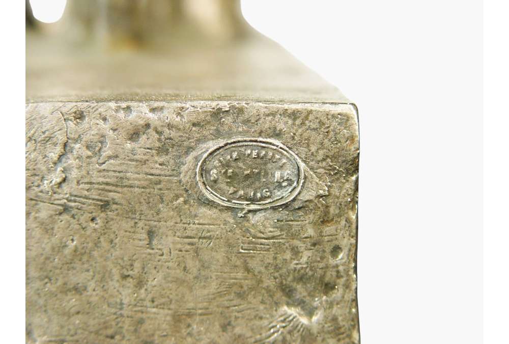 Diane et les Lévrier, sculpture en bronze par Giuseppe Joseph (1881–1945)