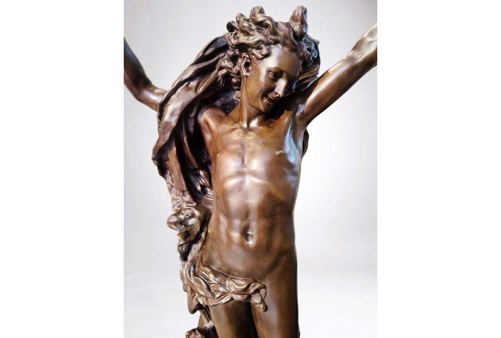 Le Génie de la Danse – Grande sculpture en bronze par Jean-Baptiste Carpeaux (1827–1875)