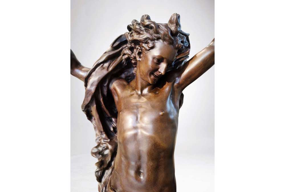 Le Génie de la Danse – Grande sculpture en bronze par Jean-Baptiste Carpeaux (1827–1875)