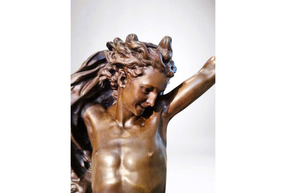 Le Génie de la Danse – Grande sculpture en bronze par Jean-Baptiste Carpeaux (1827–1875)