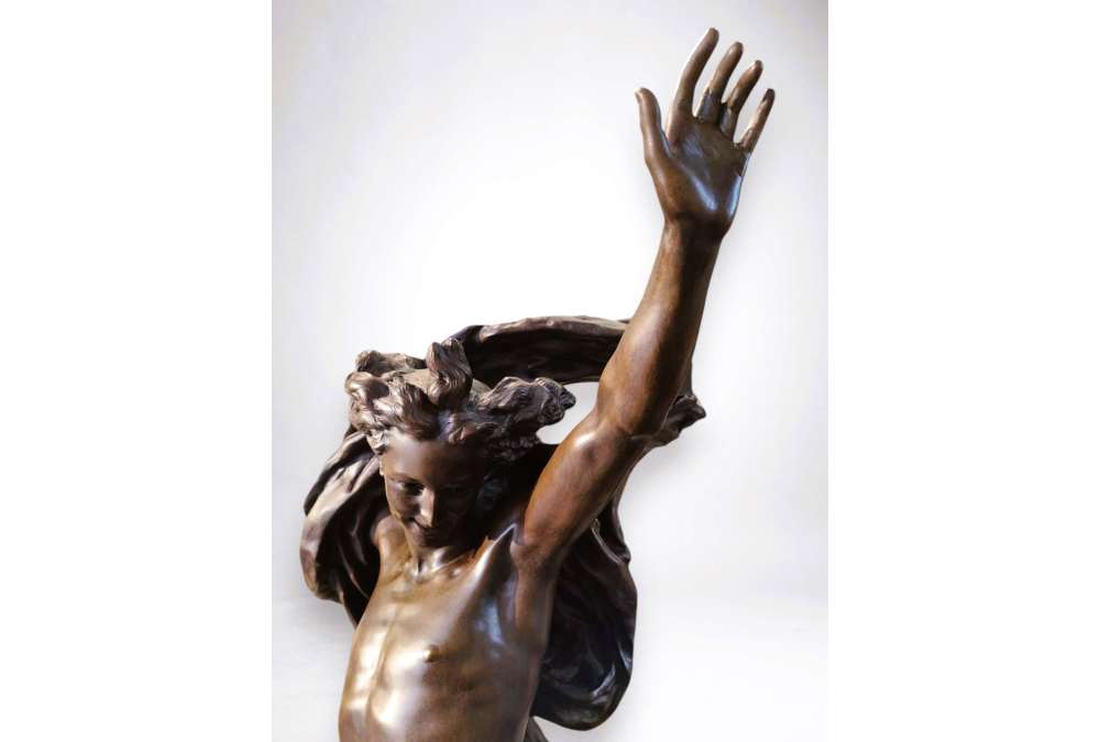 Le Génie de la Danse – Grande sculpture en bronze par Jean-Baptiste Carpeaux (1827–1875)