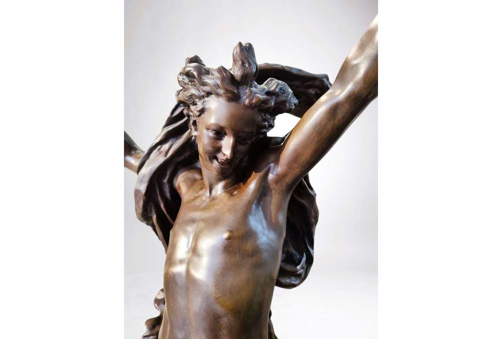 Le Génie de la Danse – Grande sculpture en bronze par Jean-Baptiste Carpeaux (1827–1875)
