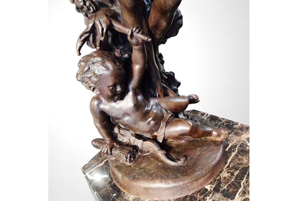 Le Génie de la Danse – Grande sculpture en bronze par Jean-Baptiste Carpeaux (1827–1875)