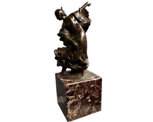 Flamenco Dancer – Bronze Sculpture by Joanny Durand (1886–1955) 2