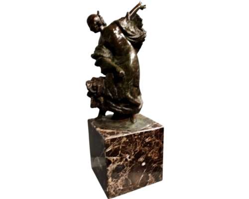 Danseuse de Flamenco – Bronze par Joanny Durand (1886–1955)