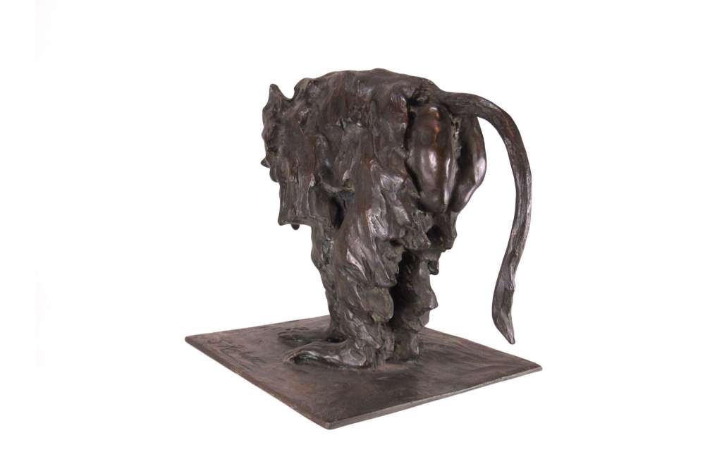 Bronze Hamadryas Baboon by Guido Righetti