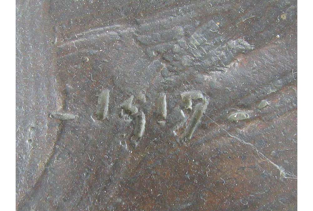 Bronze Hamadryas Baboon by Guido Righetti