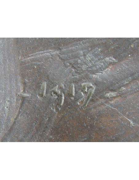 Bronze Hamadryas Baboon by Guido Righetti