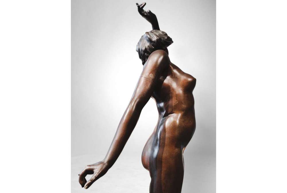 Statuette Danseuse Bronze, par Georges Flamand