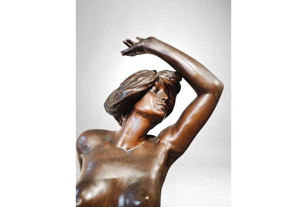 Statuette Danseuse Bronze, par Georges Flamand