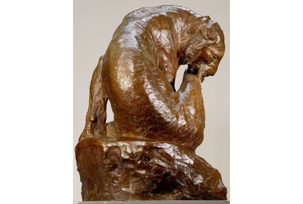 Giacomo Merculiano : Tigre du Bengale en Bronze XXe Siècle