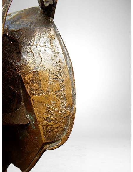 Bucéphale (également intitulée Alexandre, roi de Macédoine) – Sculpture en bronze de Manolis Tzobanakis