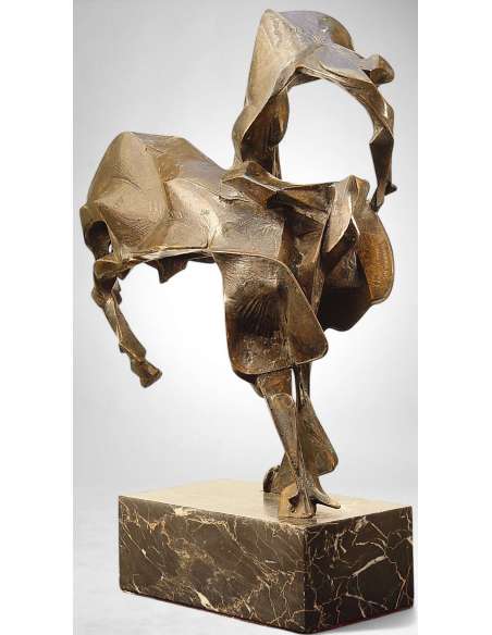 Bucéphale (également intitulée Alexandre, roi de Macédoine) – Sculpture en bronze de Manolis Tzobanakis