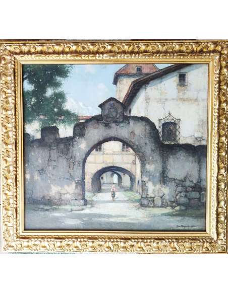 Porte en Tyrol du Sud, Jan Bogaerts, 1930