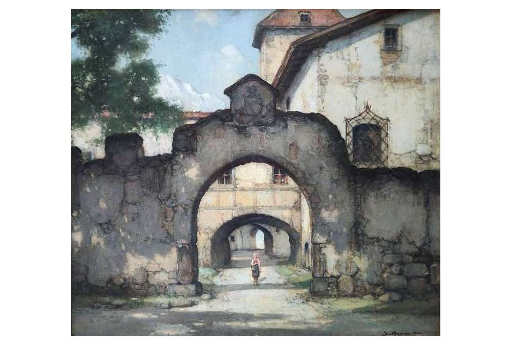 Porte en Tyrol du Sud, Jan Bogaerts, 1930