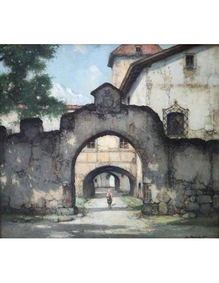 Poort in Zuid-Tirol, Jan Bogaerts, 1930