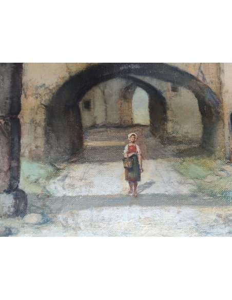 Porte en Tyrol du Sud, Jan Bogaerts, 1930