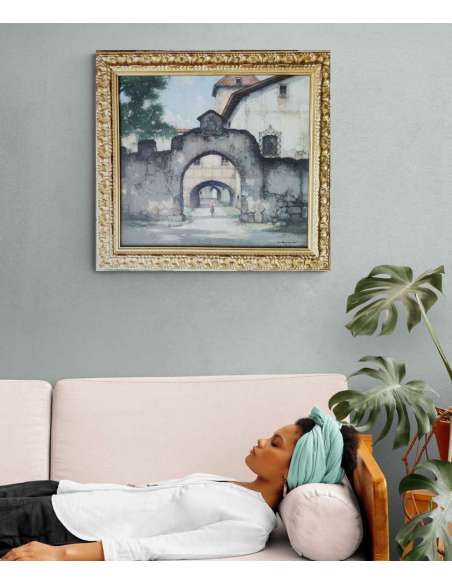 Porte en Tyrol du Sud, Jan Bogaerts, 1930