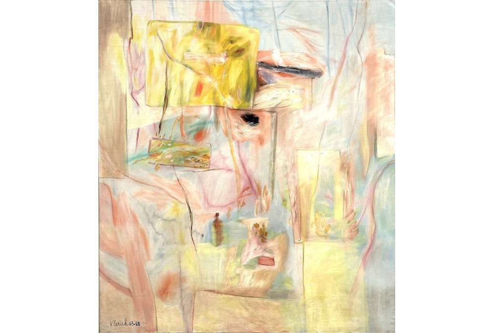 L'île du Phénix, Huile sur toile par Pierre Vlerick (1923–1999)