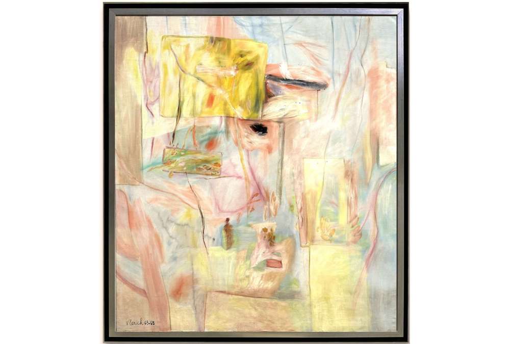 L'île du Phénix, Huile sur toile par Pierre Vlerick (1923–1999)