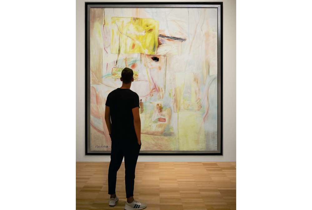 L'île du Phénix, Huile sur toile par Pierre Vlerick (1923–1999)