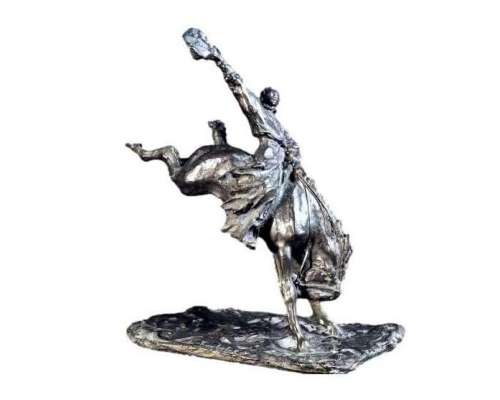 bronze cowboy sculpture by Troubetzkoy