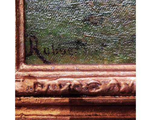 Shepherdess at the edge of the forest 2