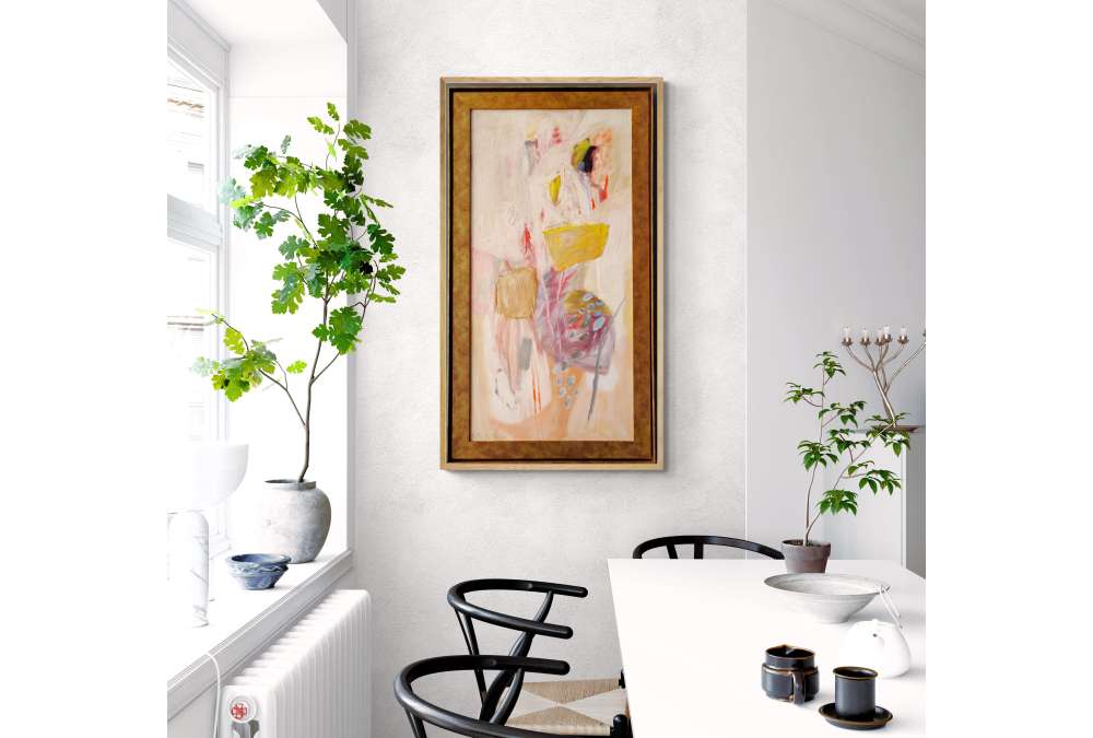 Abstract Schilderij Pierre Vlerick 1962 | Gesigneerd Olieverf