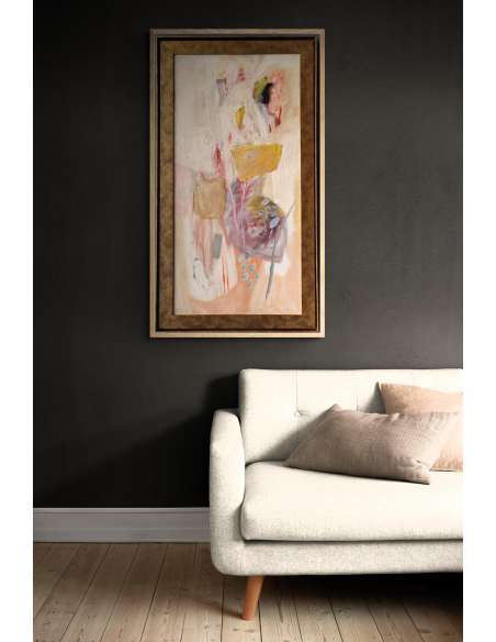 Abstract Schilderij Pierre Vlerick 1962 | Gesigneerd Olieverf