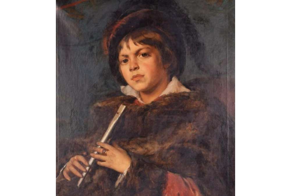 Garçon avec une flûte
1879