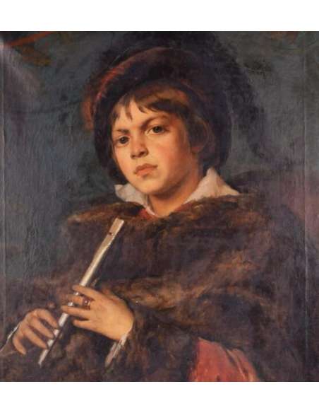 Garçon avec une flûte
1879