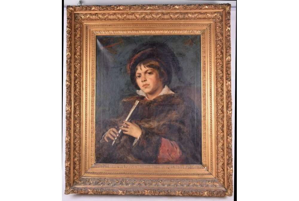 Garçon avec une flûte
1879