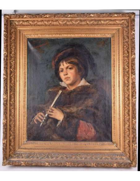 Garçon avec une flûte
1879