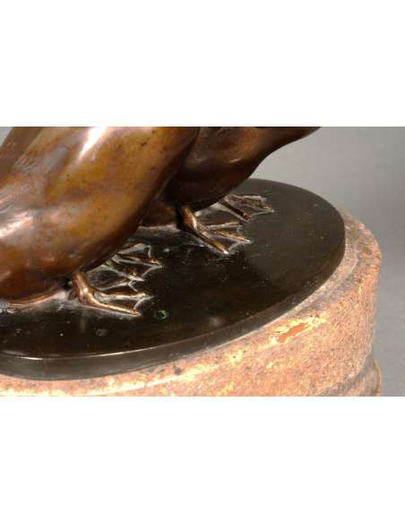 Couple Of Ducks By Carl August Brasch.