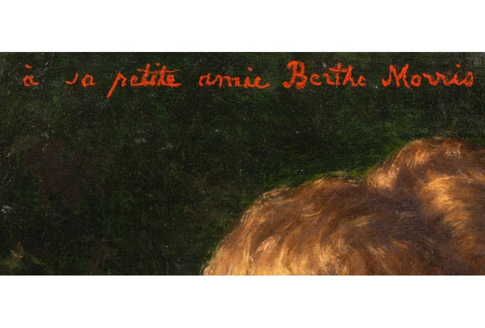 Portrait Berthe Morris par Rosalie Thévenin - Huile sur Toile 1890