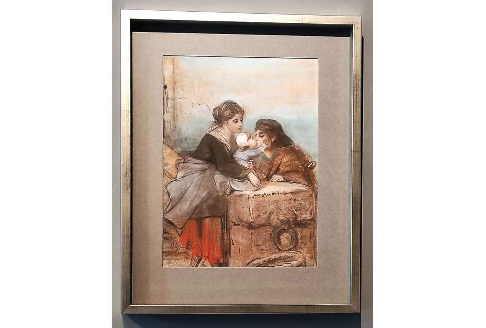 Les Adieux Par Ulysse Butin (1838-1883)