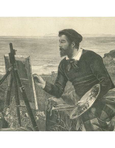 Les Adieux Par Ulysse Butin (1838-1883)