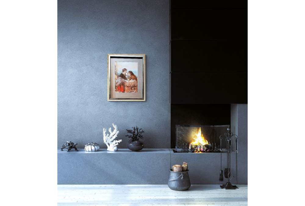 The Farewell By Ulysse Butin (1838-1883)