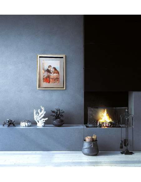 Les Adieux Par Ulysse Butin (1838-1883)