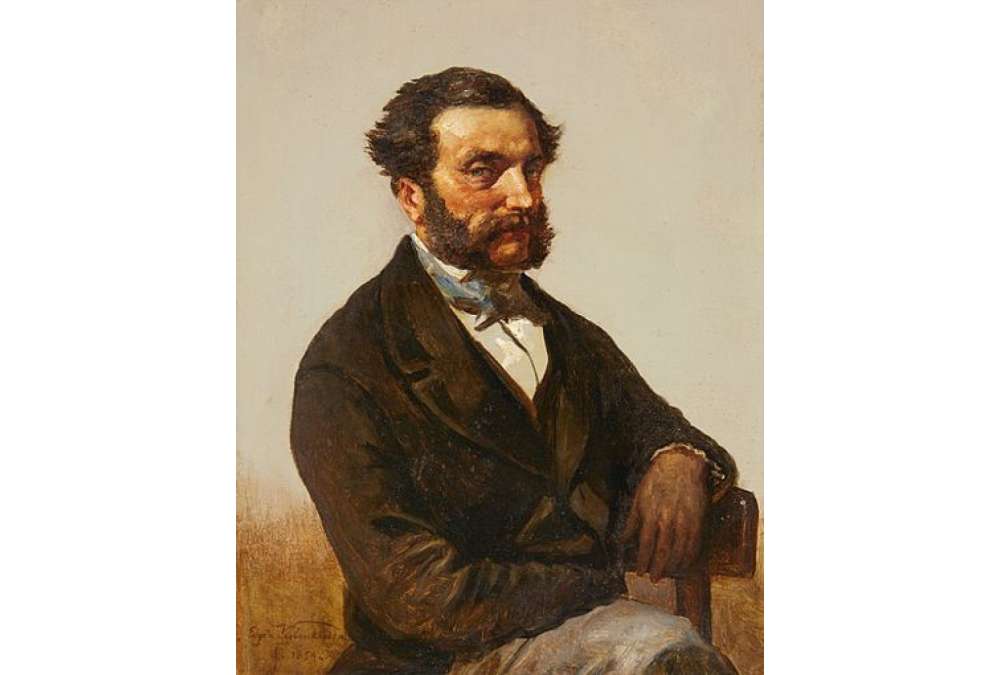 Cows and Bull in a Meadow Painting - Eugène Verboeckhoven