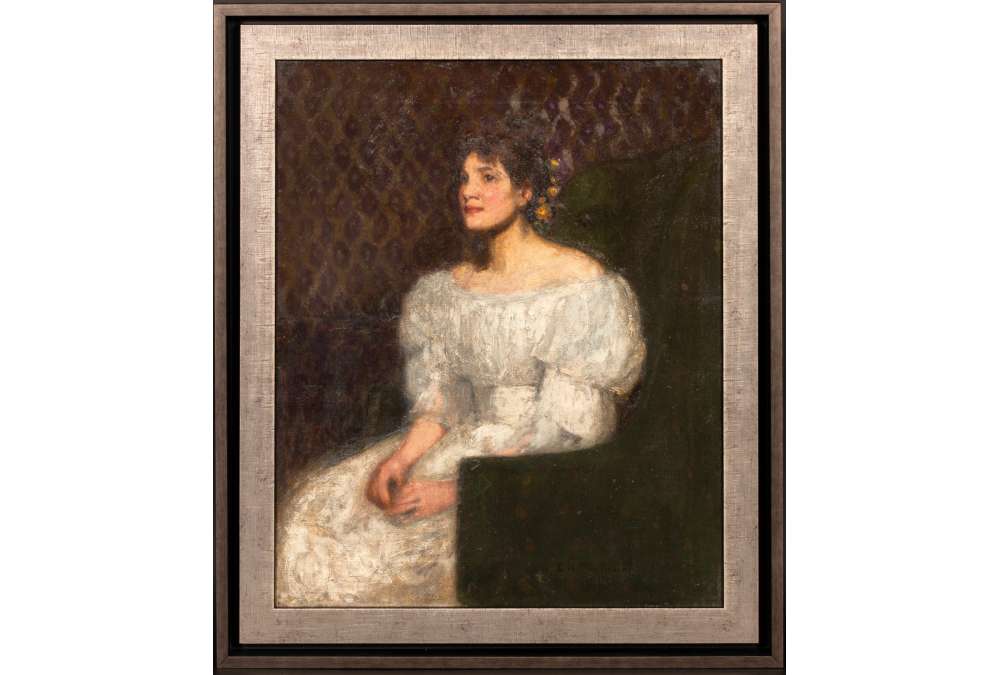 Débutante (1895) - Portrait par Ernest George Beach
